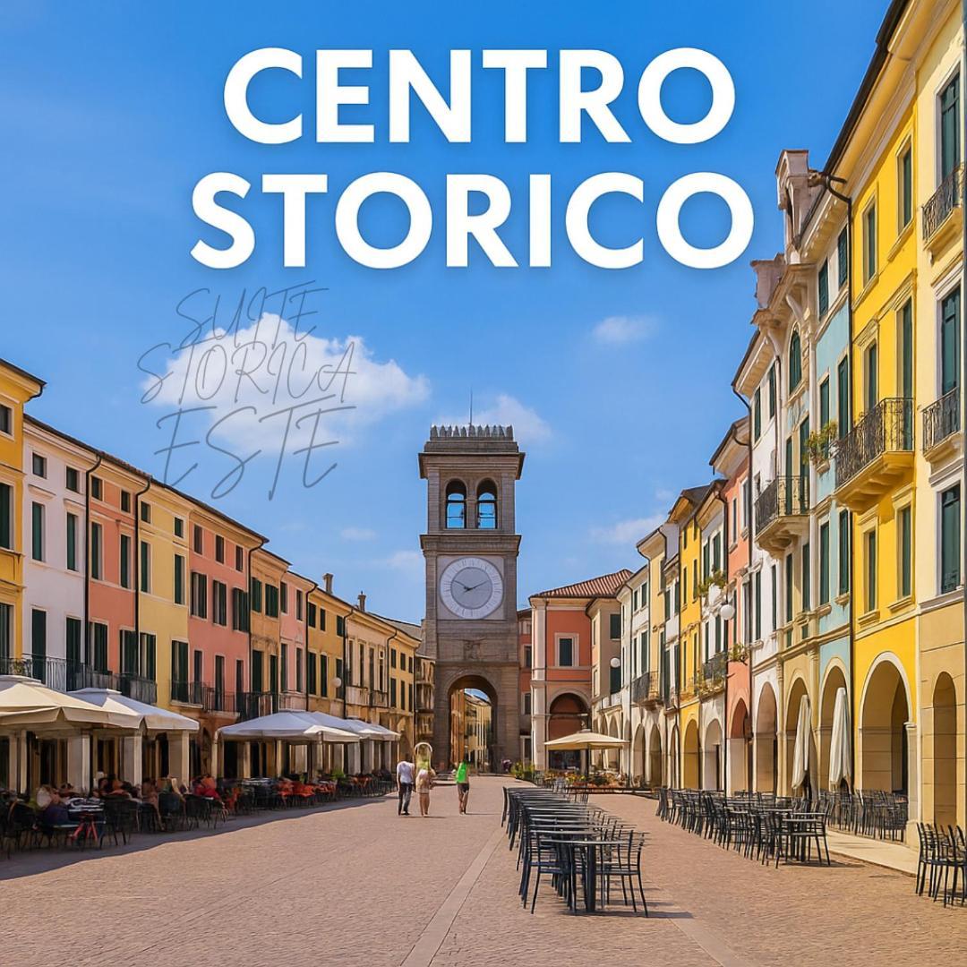 Este-Padova Suite Storica Torre Civica Eksteriør billede